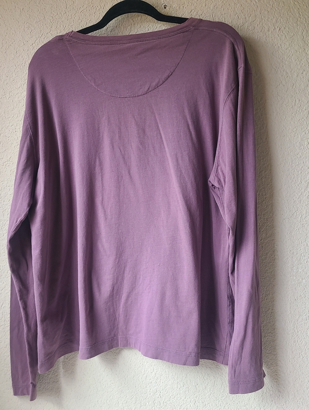 Life is Good Lavender Long Sleeve Tee with Concentric Circle Logo Women's XL - Picture 2 of 9